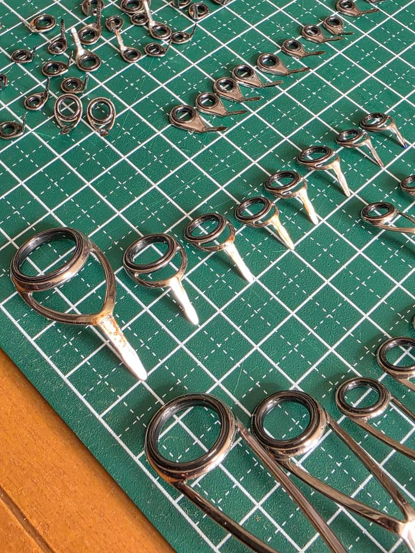 富士工業 FUJI Sicガイド 75個セット ロッドビルディング 補修に