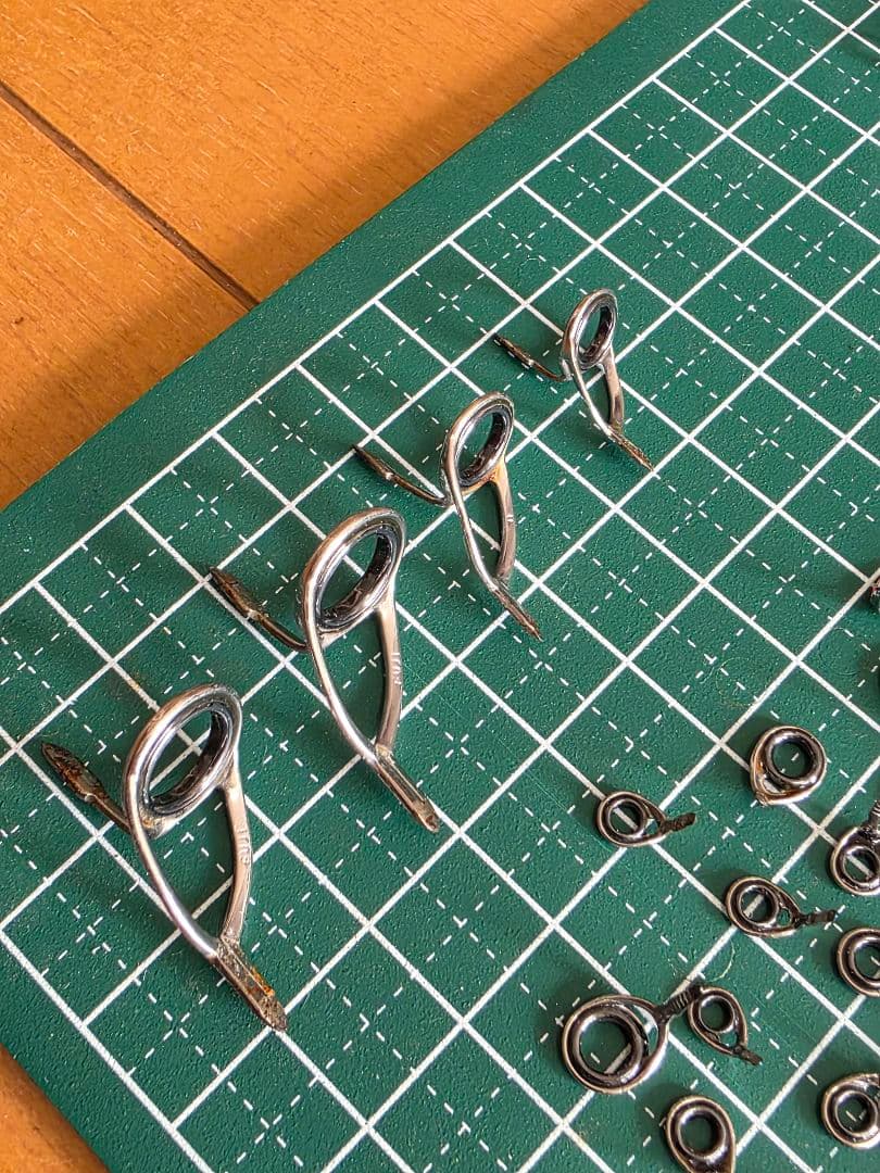 富士工業 FUJI Sicガイド 75個セット ロッドビルディング 補修に