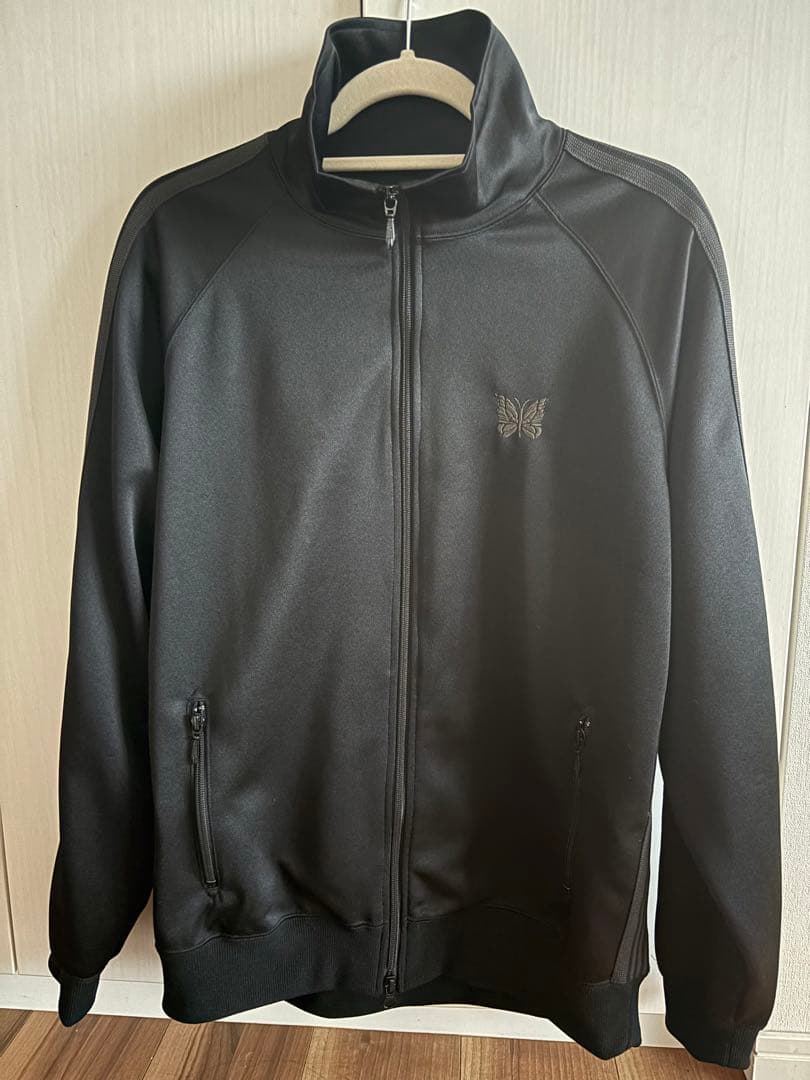 【本日限り/極美品】最終値下げ NEEDLES トラックジャケット 黒 L