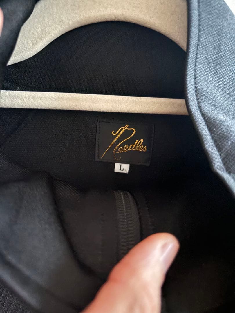 【本日限り/極美品】最終値下げ NEEDLES トラックジャケット 黒 L
