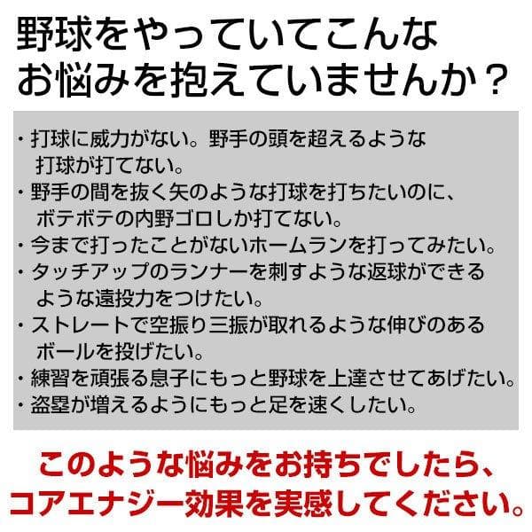野球専用ベルト　コアエナジー 3　サイズ調整可能　ブラック /シルバー　ベルト