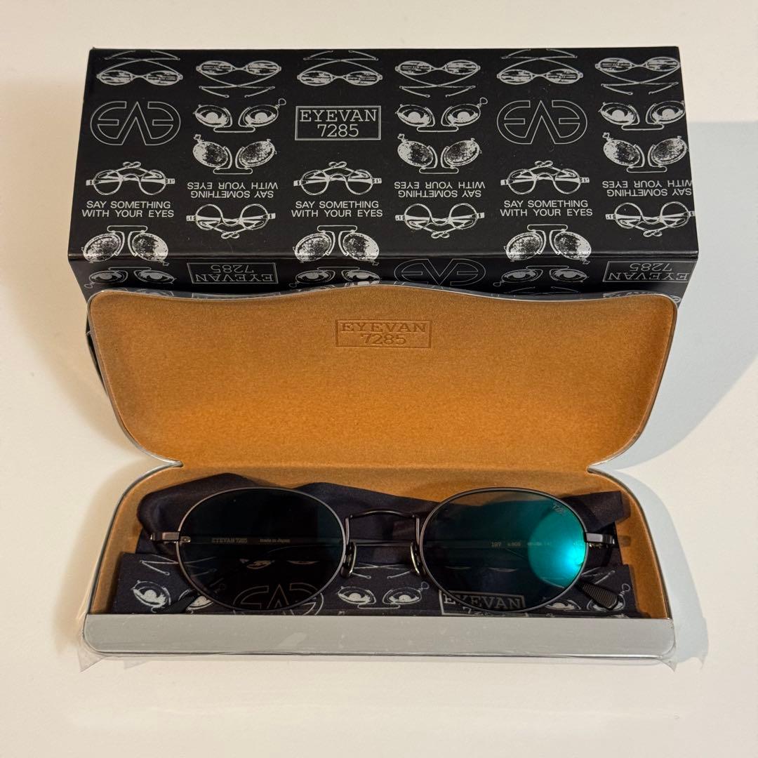 eyevan7285 197 c805 ブラック 黒 サングラス