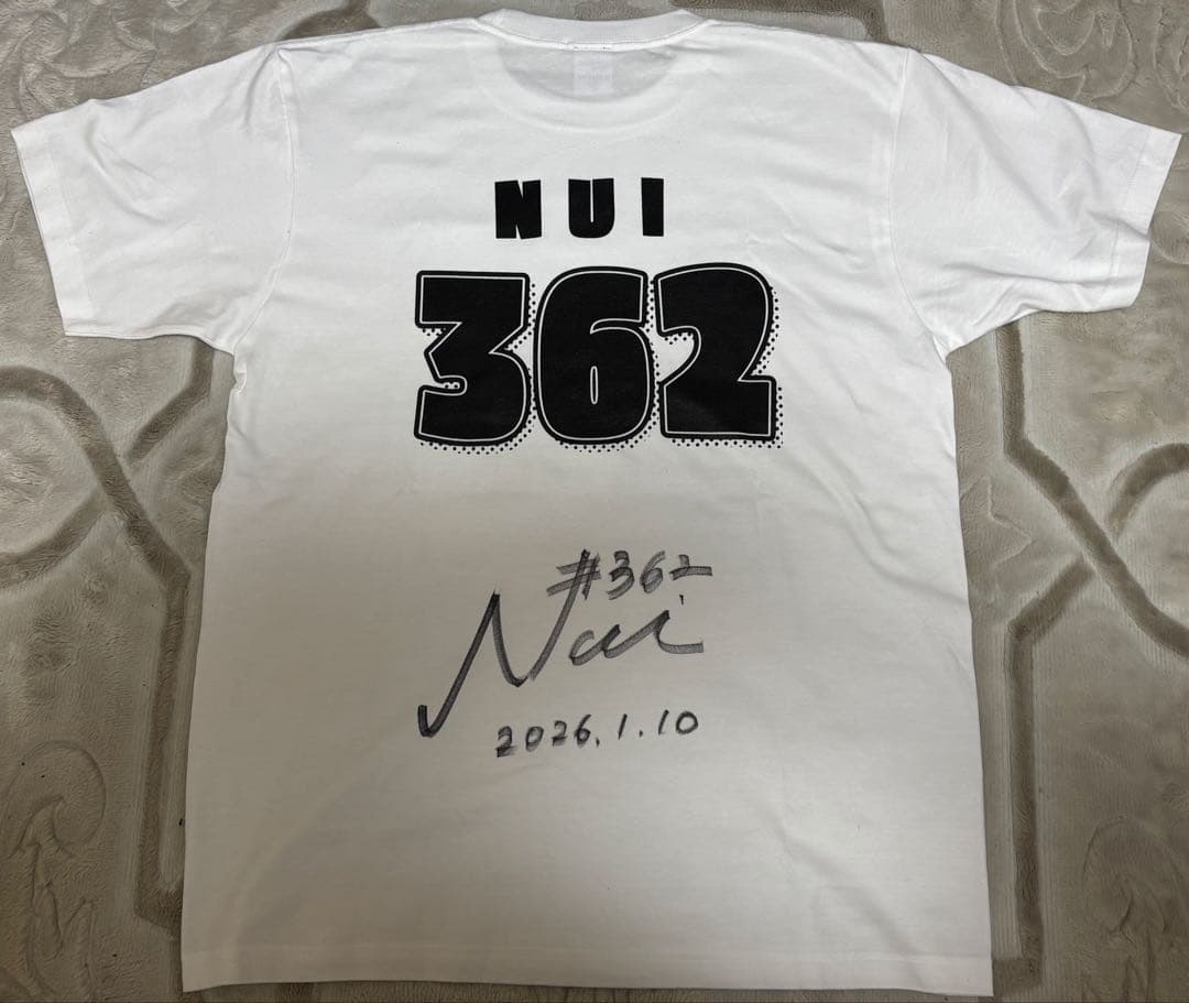 BsGravity 2025 NUI卒業記念直筆サイン入りTシャツ　Lサイズ