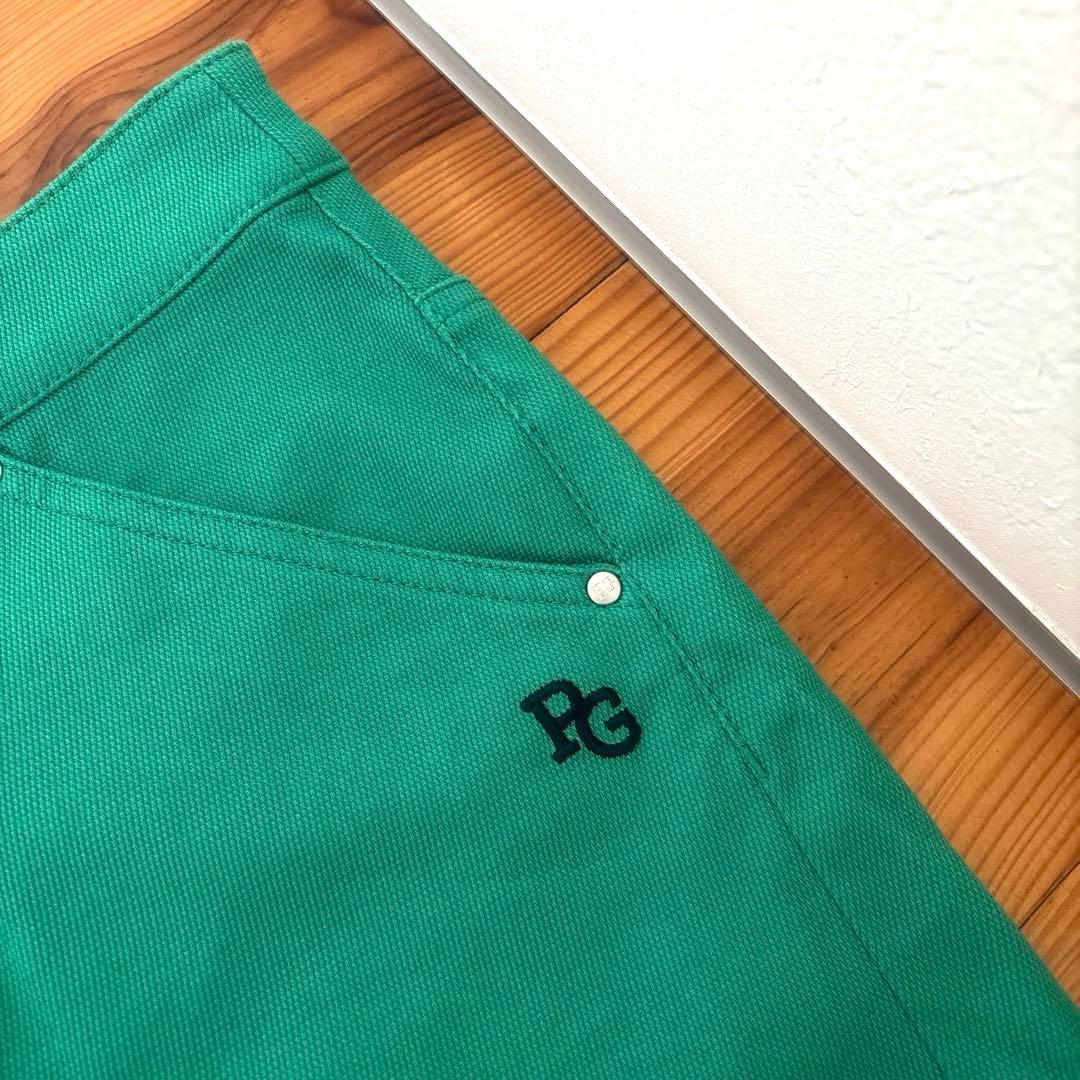 パーリーゲイツ　ハイネックパイルトップス&ショーパン