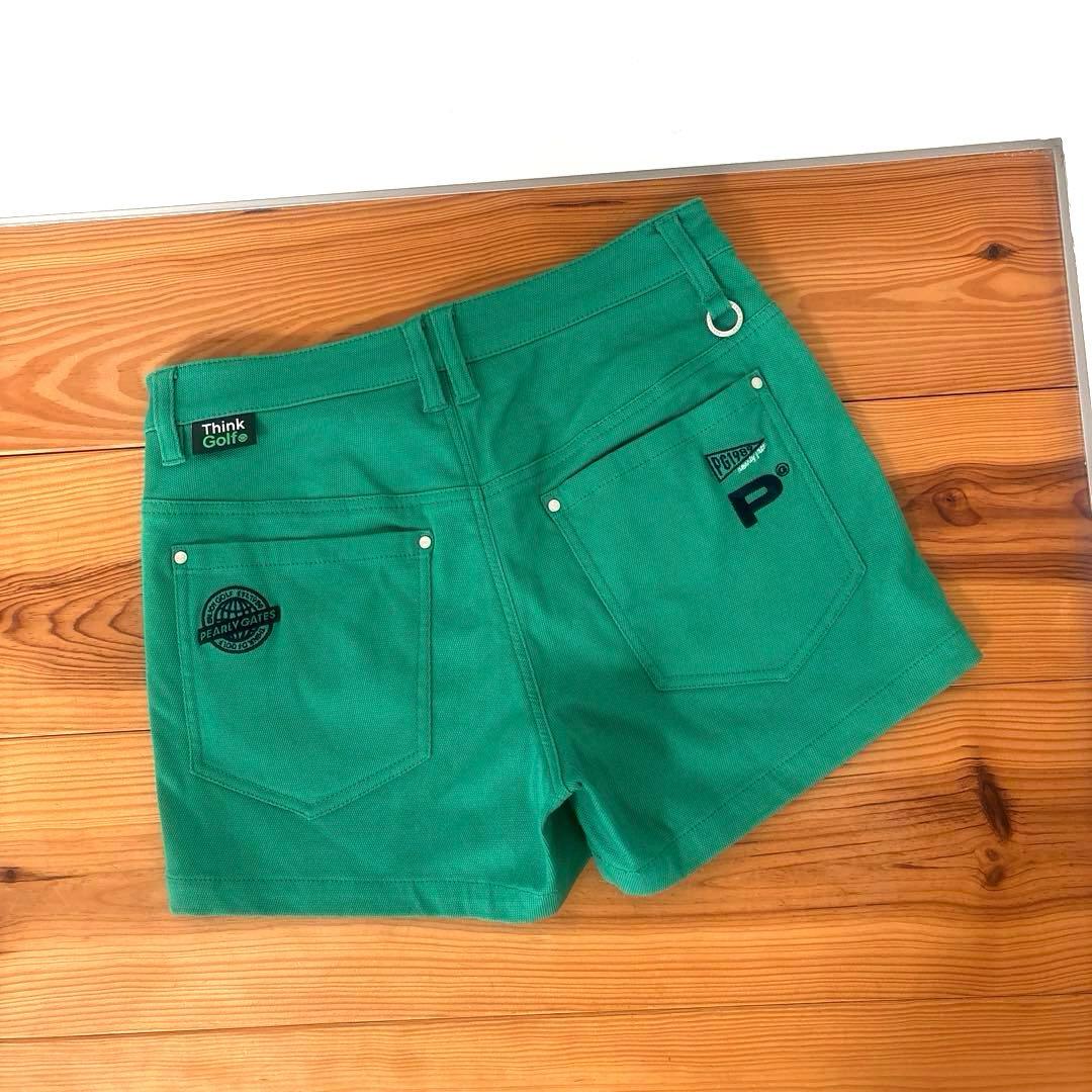 パーリーゲイツ　ハイネックパイルトップス&ショーパン