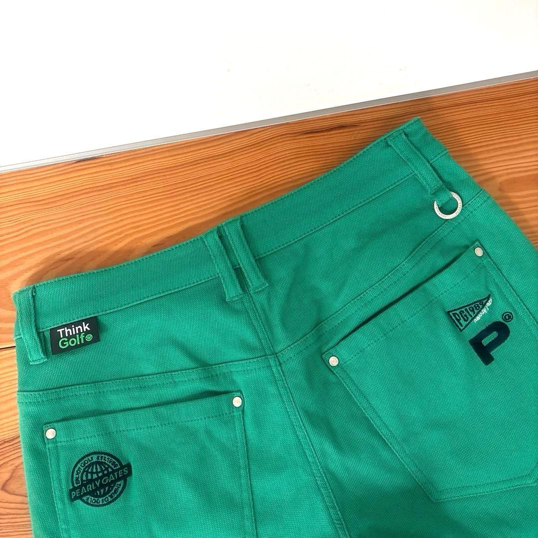 パーリーゲイツ　ハイネックパイルトップス&ショーパン