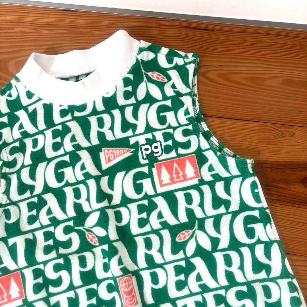 パーリーゲイツ　ハイネックパイルトップス&ショーパン