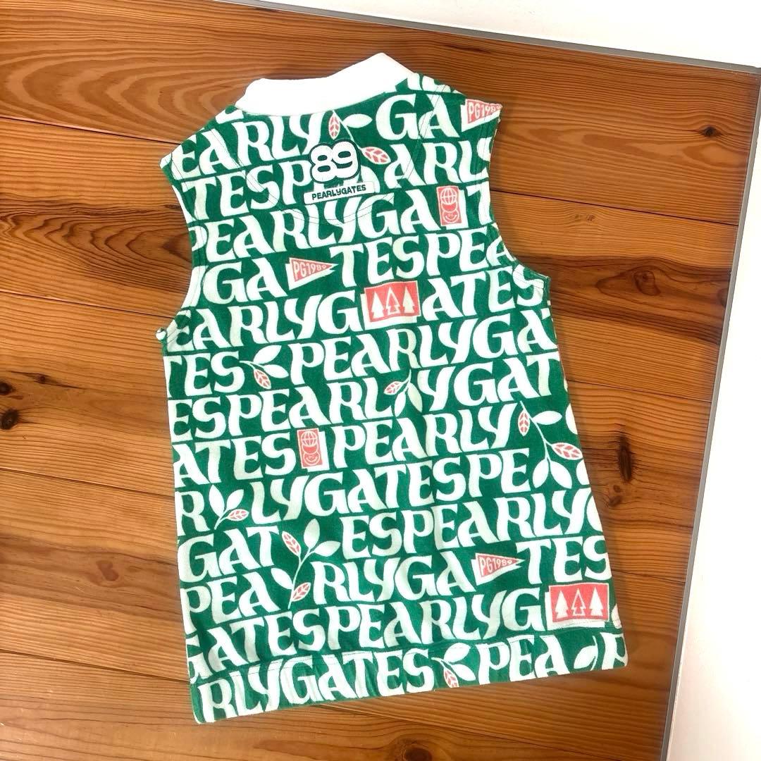 パーリーゲイツ　ハイネックパイルトップス&ショーパン