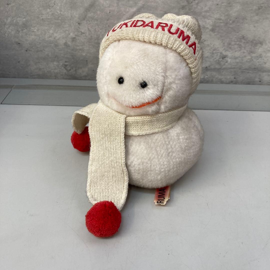 シナダ YUKIDARUMA 雪だるま ぬいぐるみ 人形 アトリエトヨコ レトロ