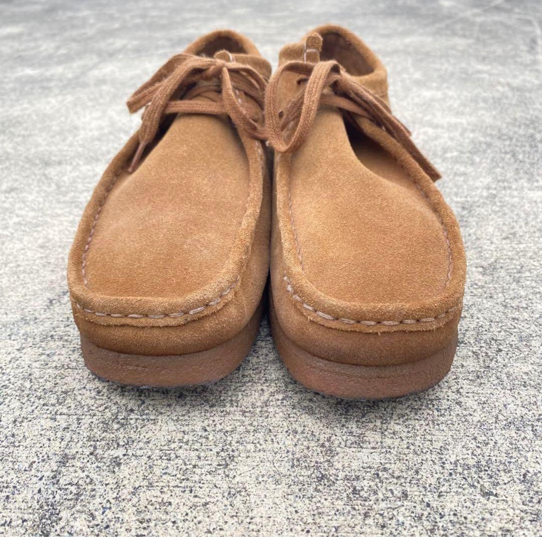 美品　クラークス　ワラビー　コーラ　茶　スウェード　ブーツ　 UK10