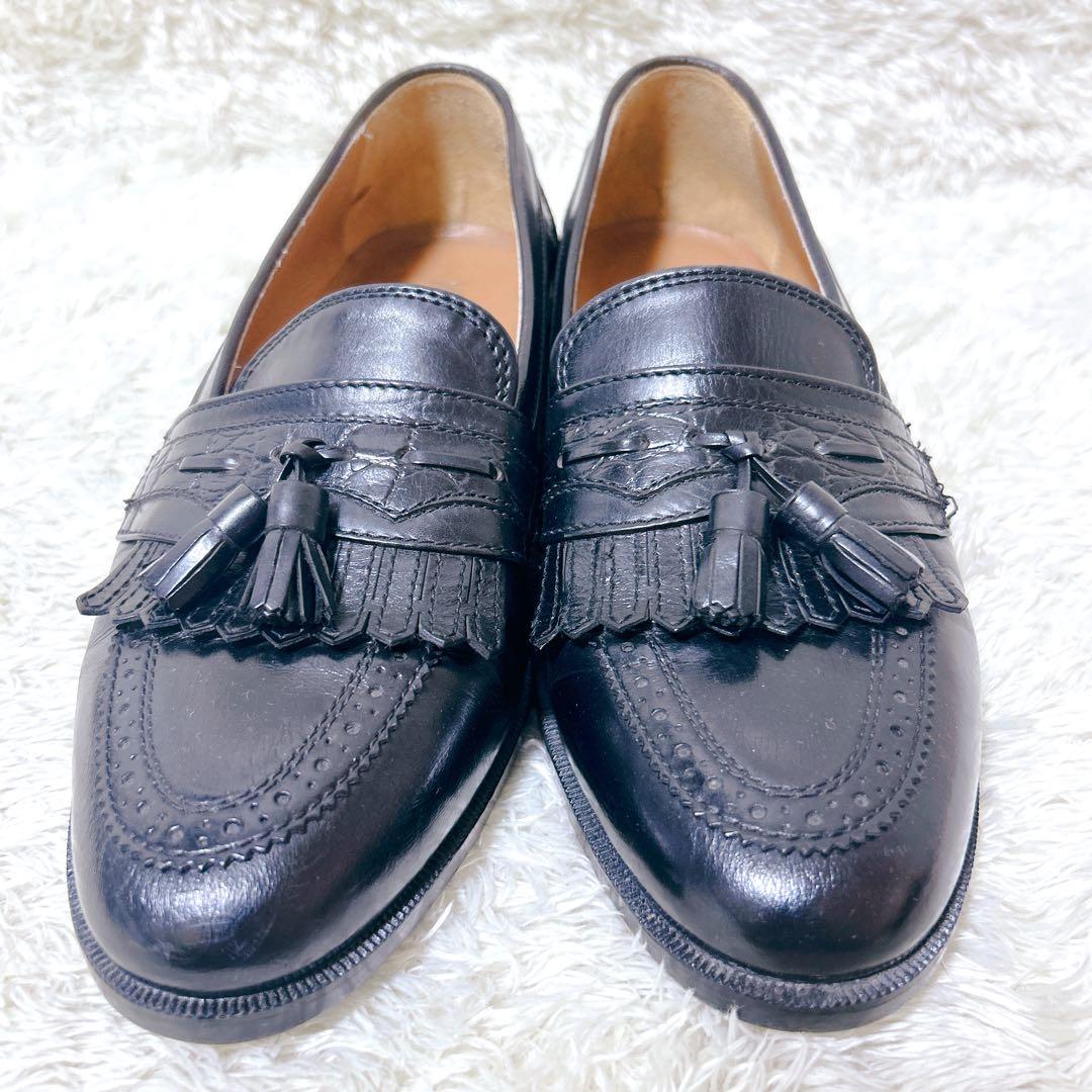 極美品　YVES SAINT LAURENT paris タッセル　ローファー