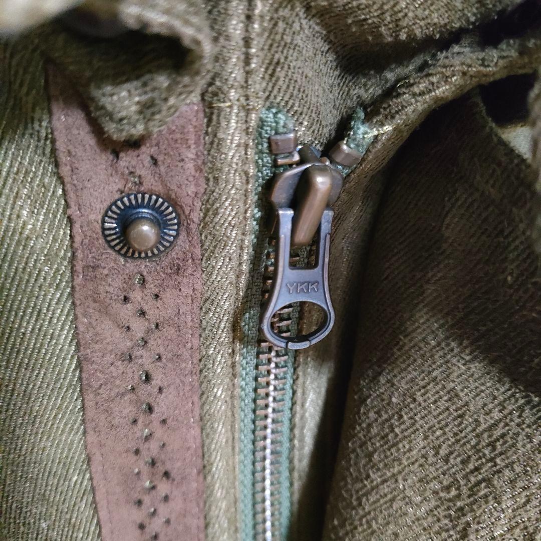 LANCEL モッズコート ジャケット ミリタリー L 裏地渋柄 日本製 希少