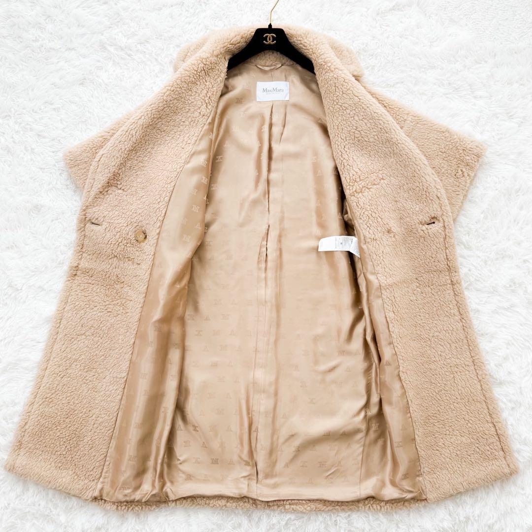 芸能人多数着用 MaxMara 23年モデル PRIMO テディベアコート 34 - メルカリ
