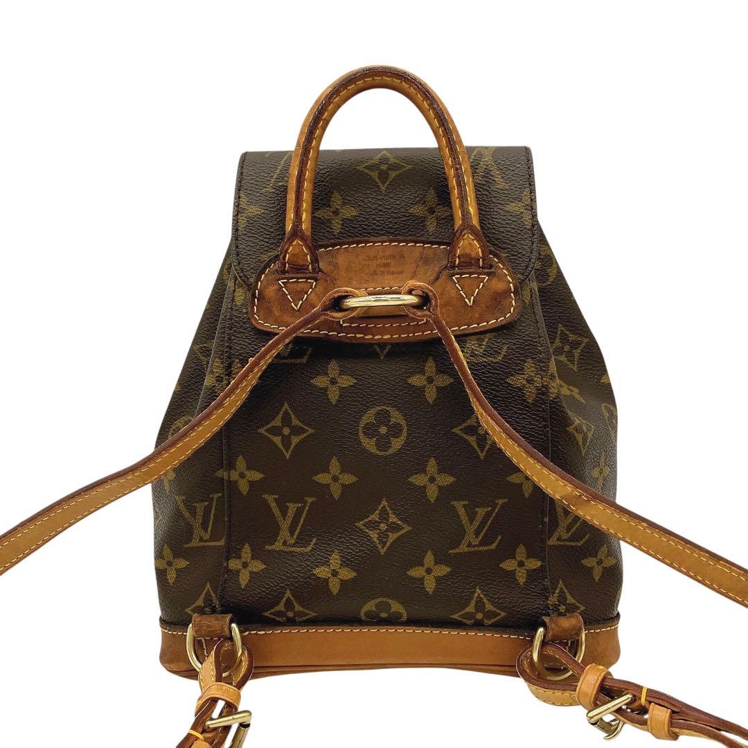 【LOUIS VUITTON】ミニ・モンスリ　モノグラム　リュック