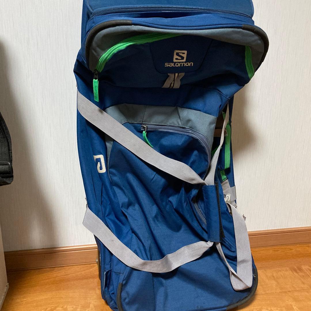 サロモン　スキーキャスター付きバック