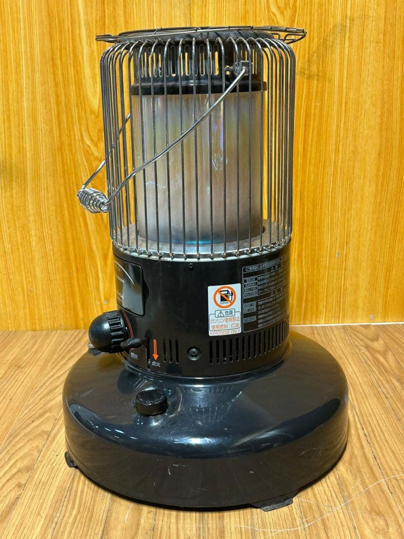TOYOTOMI Rainbow RB-25A 石油ストーブ 黒 安全ガード付き