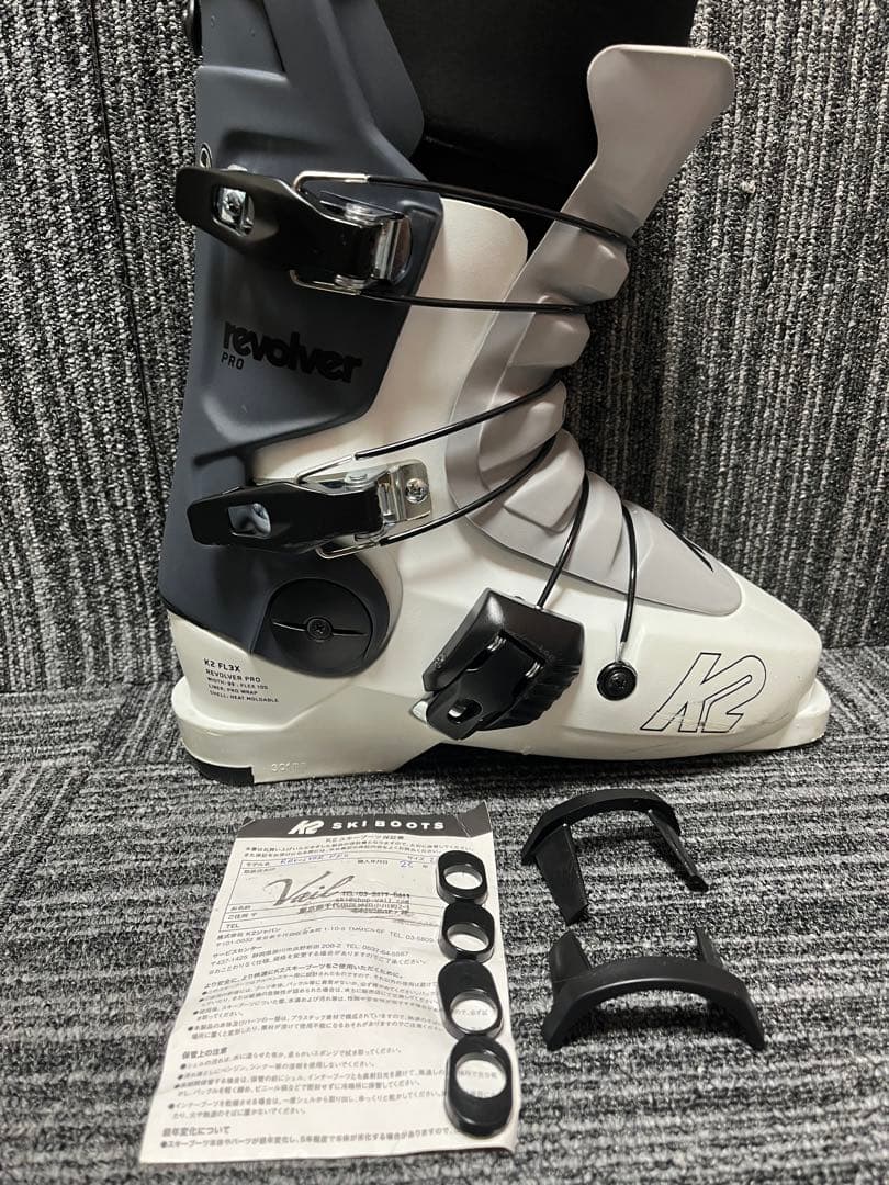 K2 revolver Pro スキー ブーツ ホワイト/グレー東京マルイ VSR-10