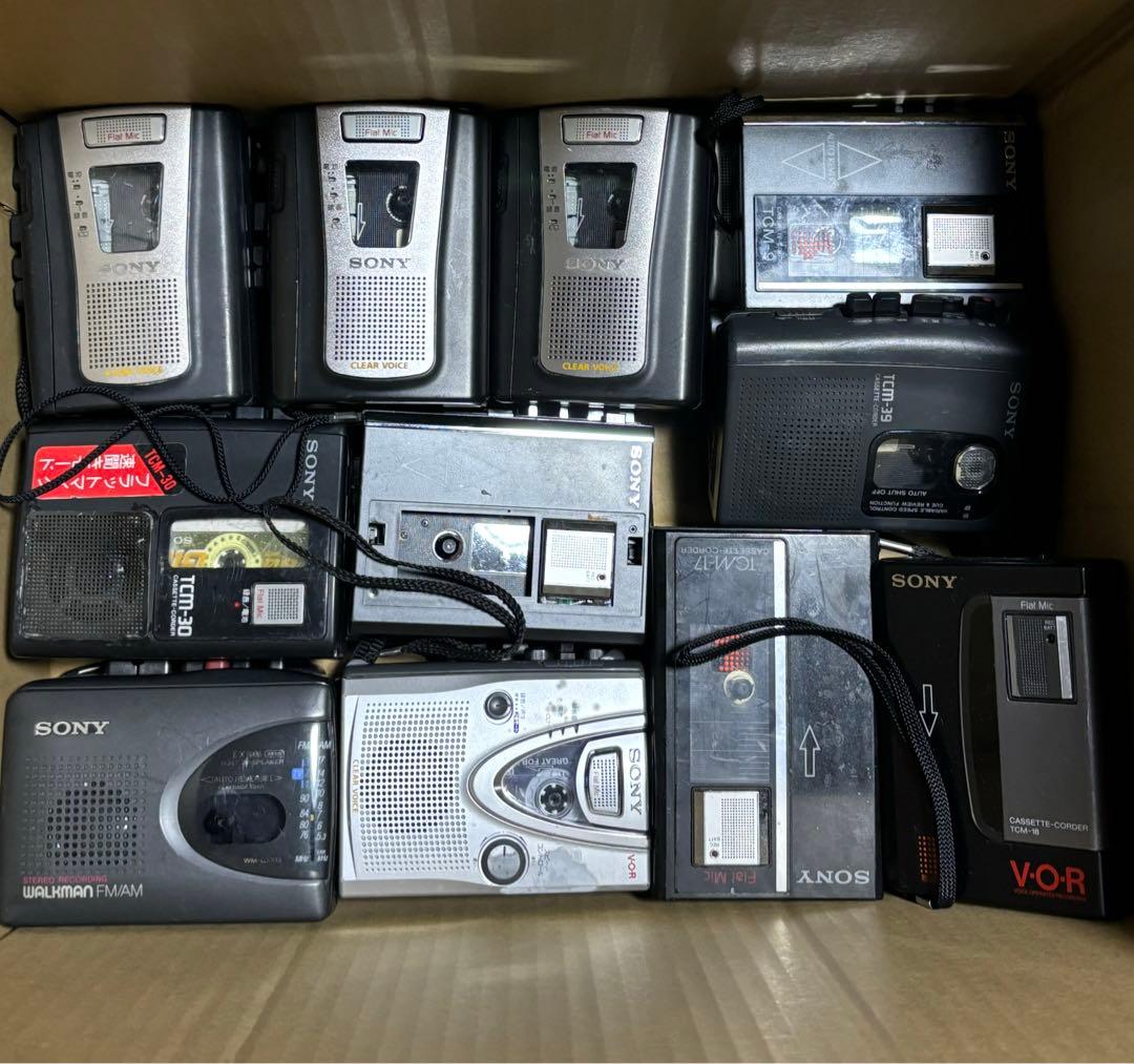 SONY カセットプレーヤー ジャンク品 44台まとめセット