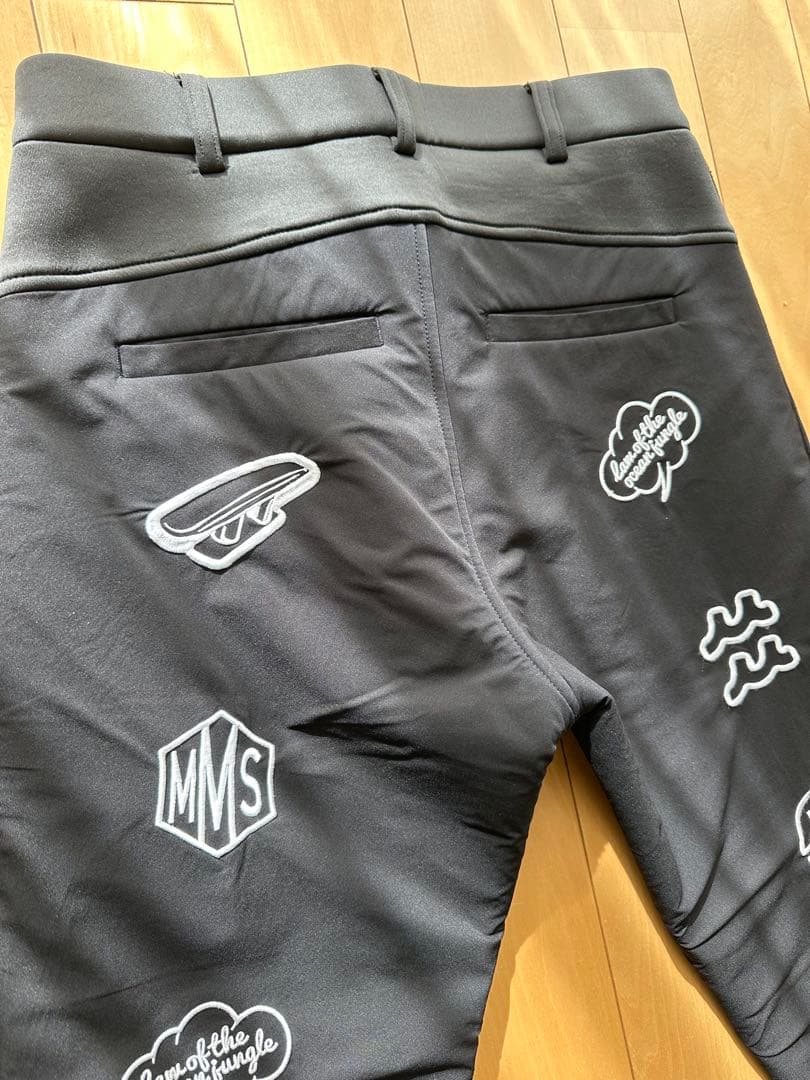 美品　muta（ムータ）ボンディング パンツ　サイズ5 ブラック