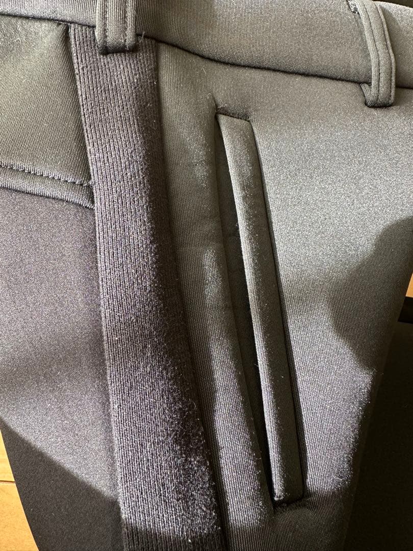 美品　muta（ムータ）ボンディング パンツ　サイズ5 ブラック