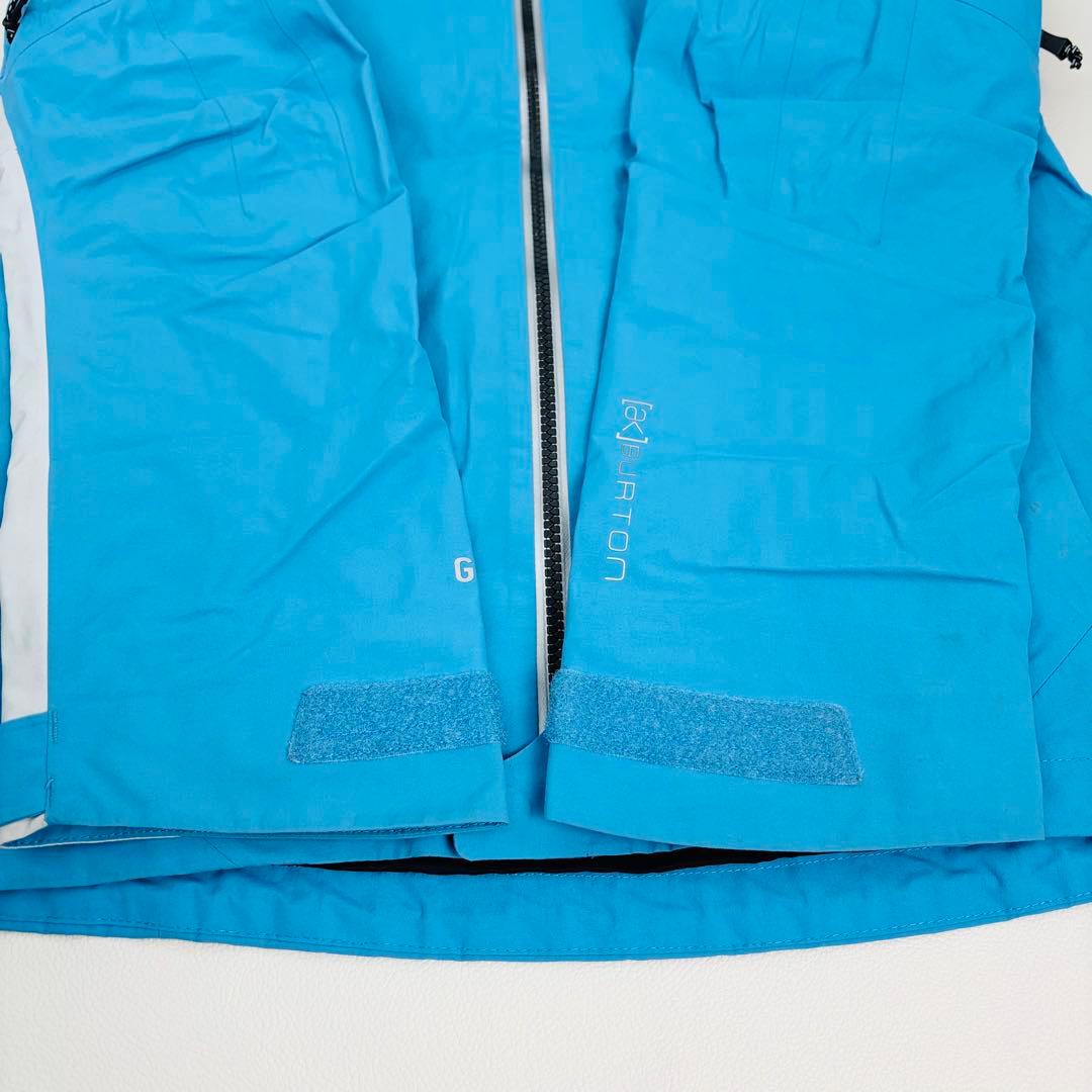 2437【美品】バートン ak ゴアテックス ジャケット スノボウェア ブルー