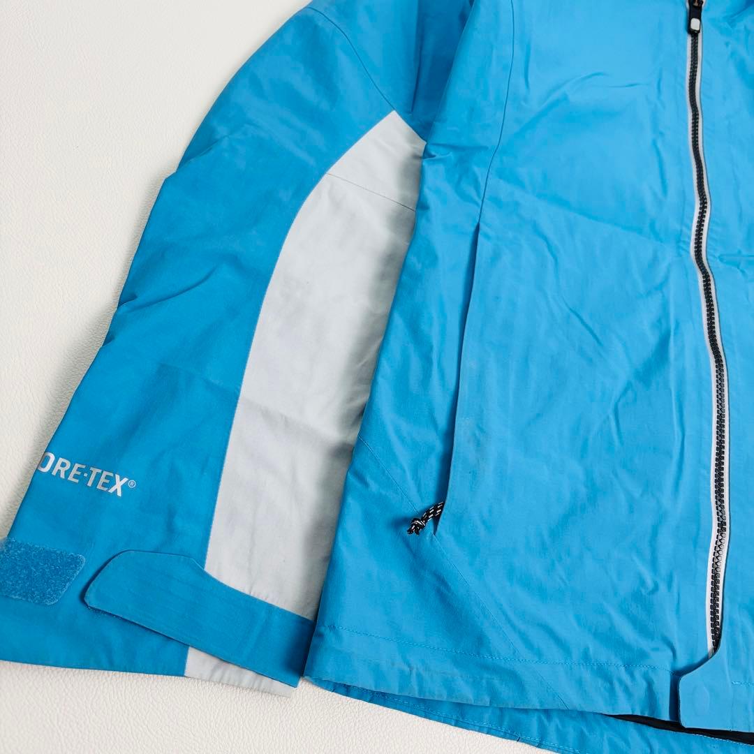 2437【美品】バートン ak ゴアテックス ジャケット スノボウェア ブルー