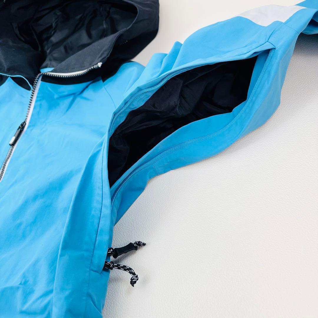 2437【美品】バートン ak ゴアテックス ジャケット スノボウェア ブルー