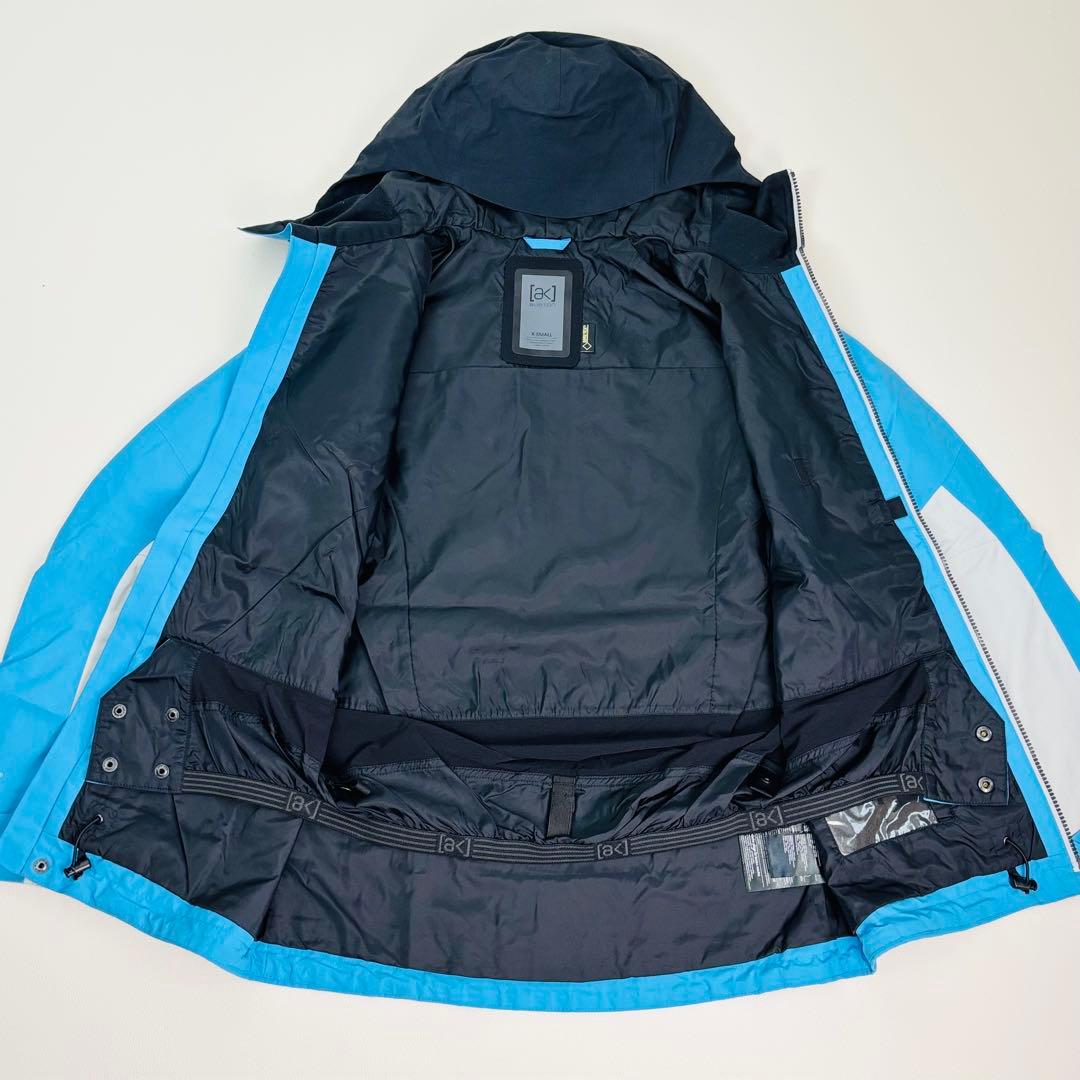 2437【美品】バートン ak ゴアテックス ジャケット スノボウェア ブルー