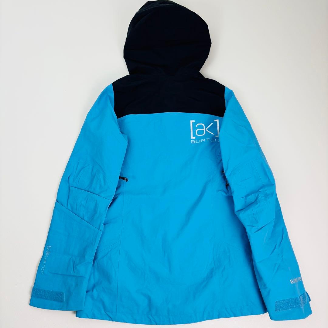 2437【美品】バートン ak ゴアテックス ジャケット スノボウェア ブルー