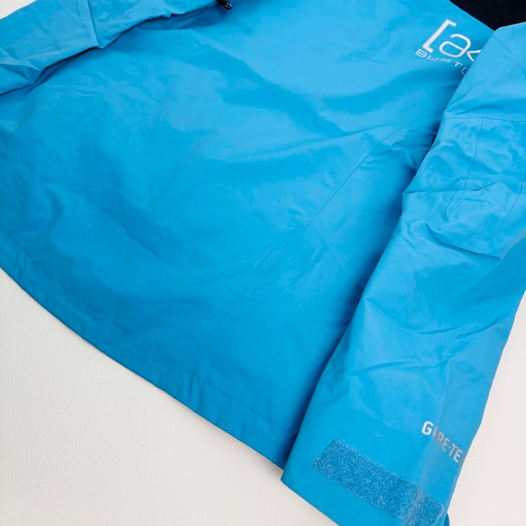 2437【美品】バートン ak ゴアテックス ジャケット スノボウェア ブルー