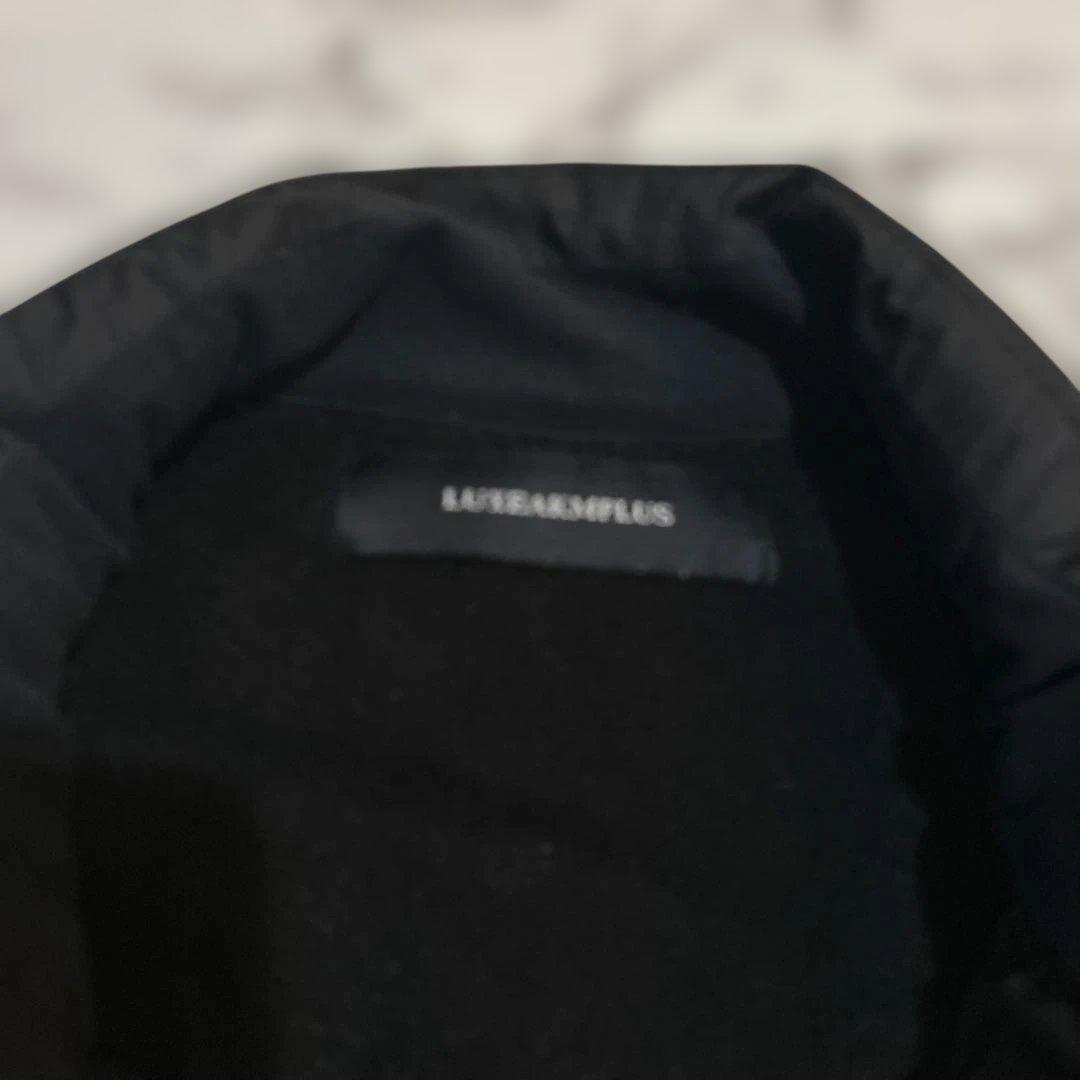 LUXEAKMPLUS ブラックダウンジャケット　ゴルフウェア　防寒　Mサイズ