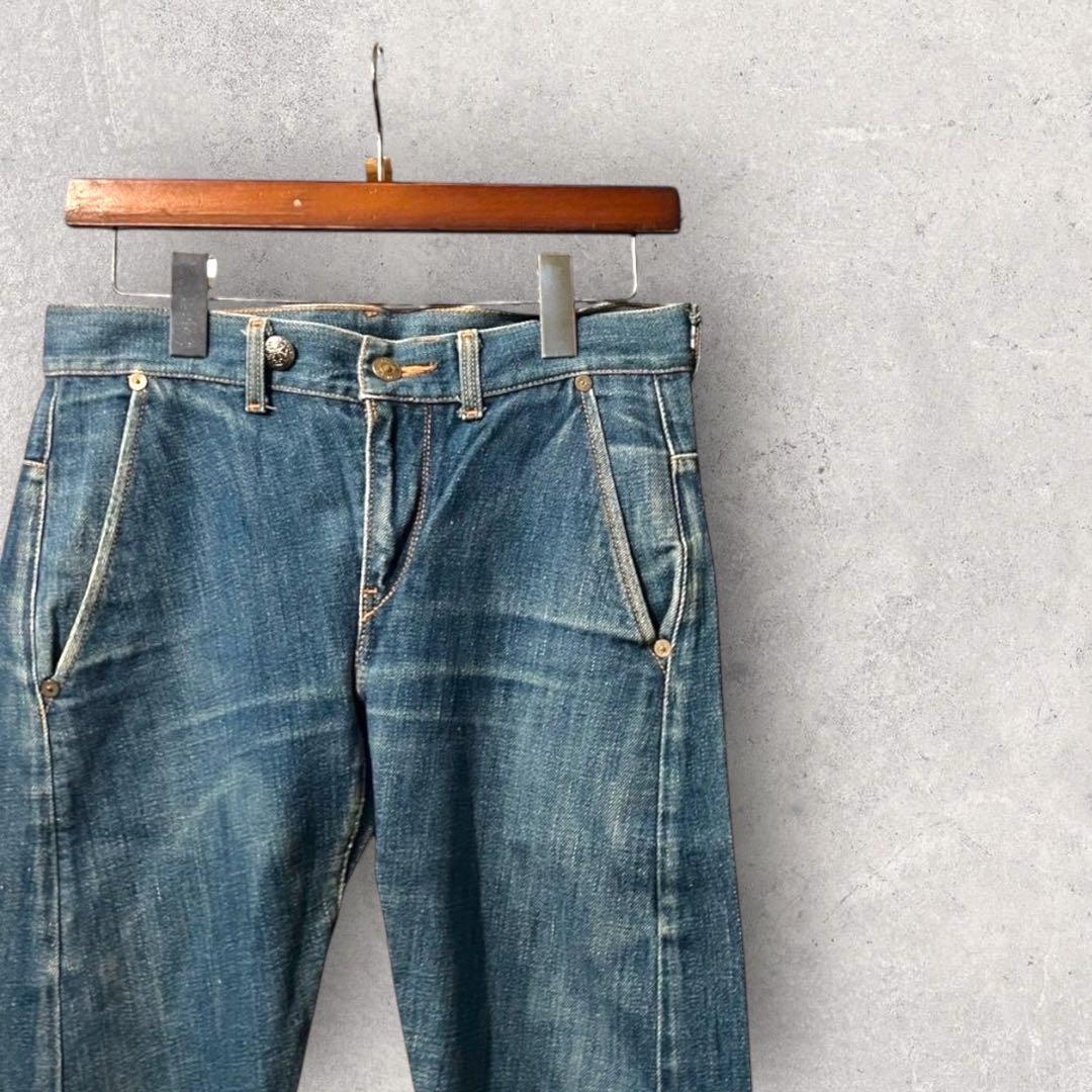 00s 初期 Levi's RED リーバイスレッド マルジェラ 立体裁断デニム