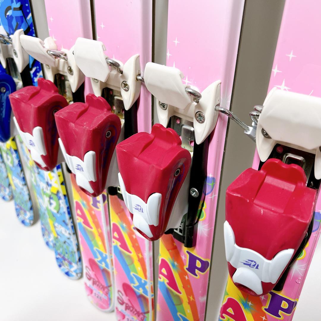 【送料無料✨良品】KAZAMA Rocker 126cm ジュニアスキー 4本