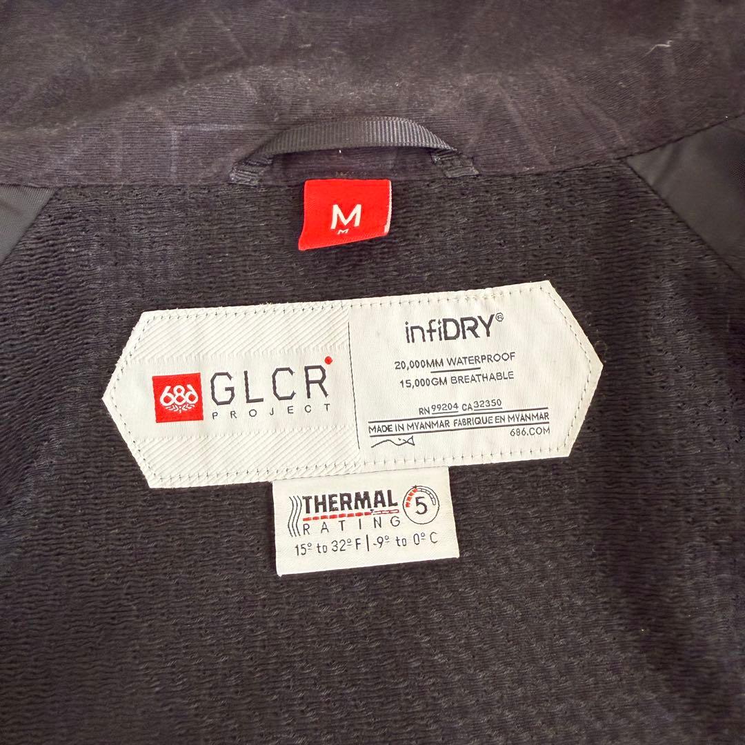 686 スノーボードジャケット HYDRA THERMAGRAPH JKT M