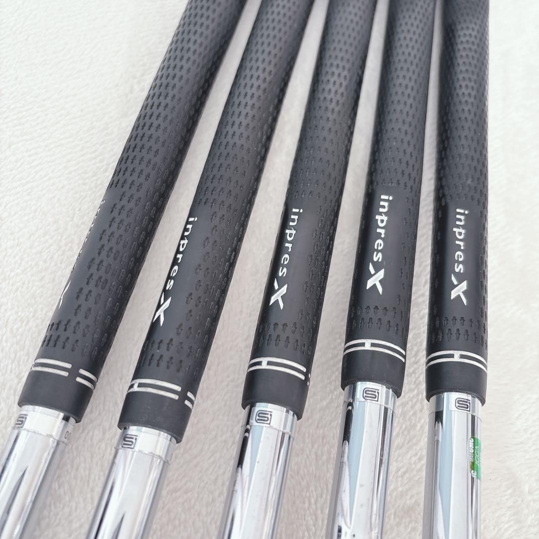 IST134 YAMAHA inpres VFORGED 歯抜けアイアンセット