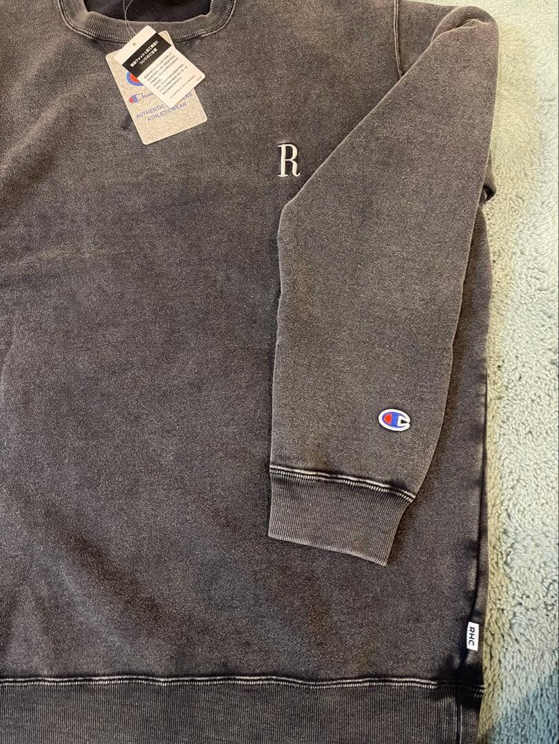 ロンハーマン×チャンピオン フレンチテリー Rロゴ スウェットプルオーバー M