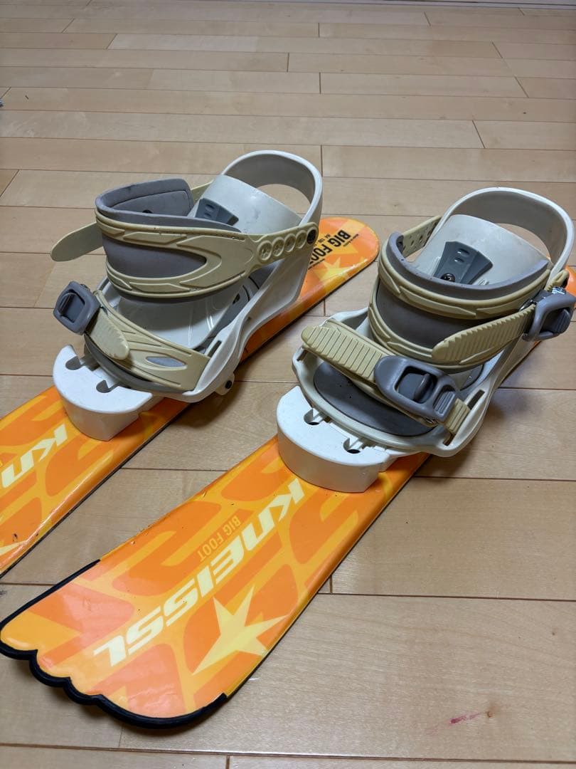 珍品！Big Foot スキー板 スノボブーツ対応