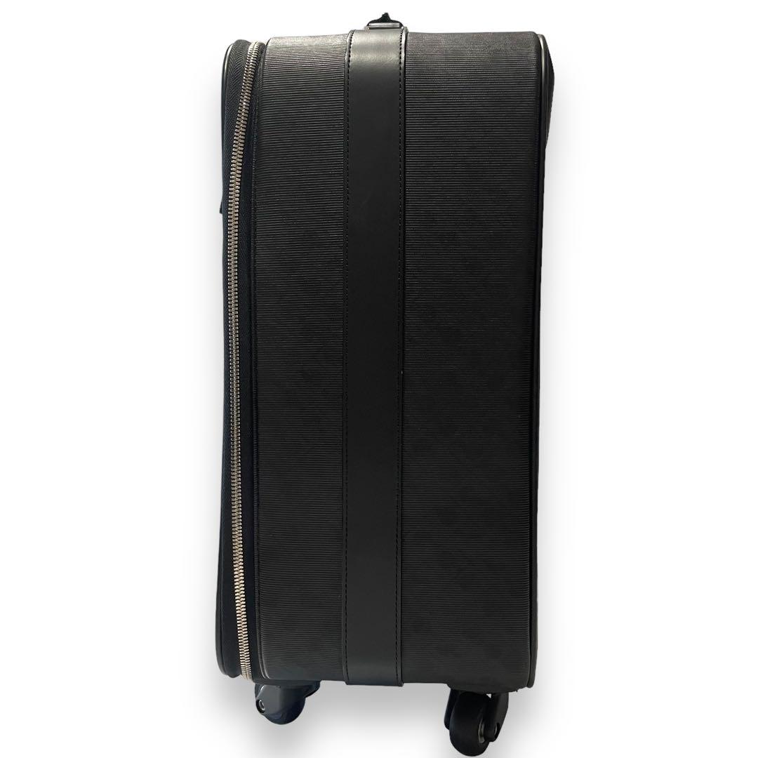 美品★ゲラルディーニ　スーツケース　ブラック　総柄　大容量