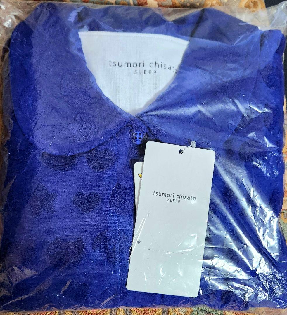 ◆タグ付き新品【ツモリチサト】ルームウエアパイル地パジャマ長袖長ズボン/ワコール