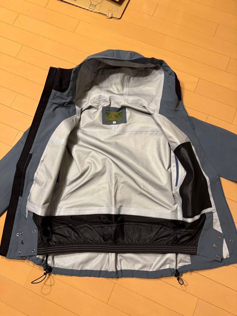 アンファッジ　ブルーグレー スノーボードウェア 女性用