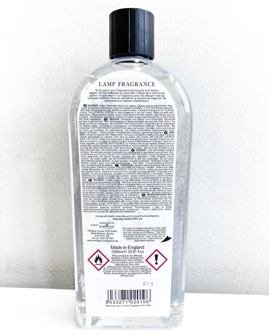 新品未使用 アシュレイ＆バーウッド オイル 【1000ml】 モロッカンスパイス