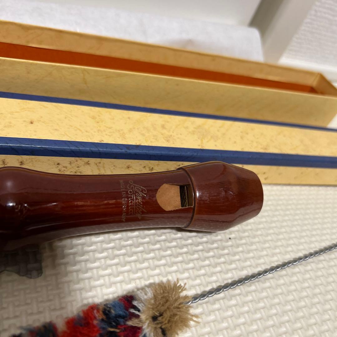 【ドイツ製】木製 Schreiber ソプラノリコーダー　シュライバー