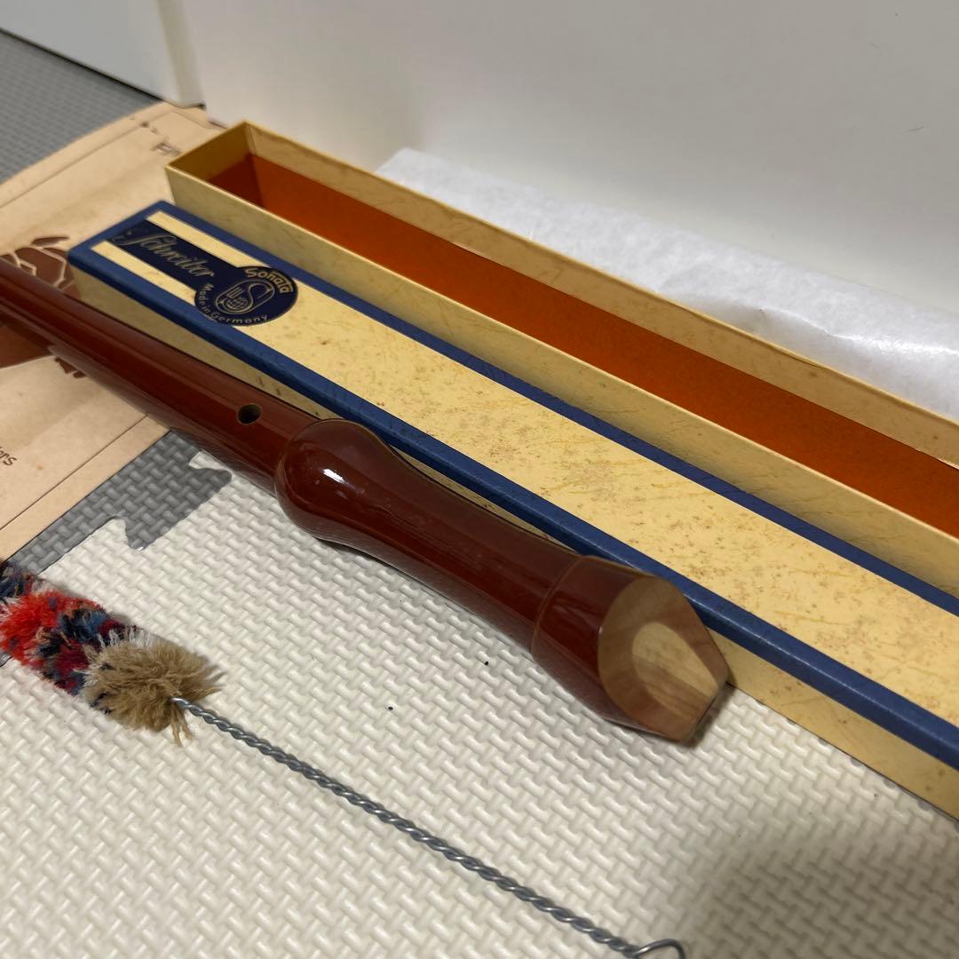 【ドイツ製】木製 Schreiber ソプラノリコーダー　シュライバー