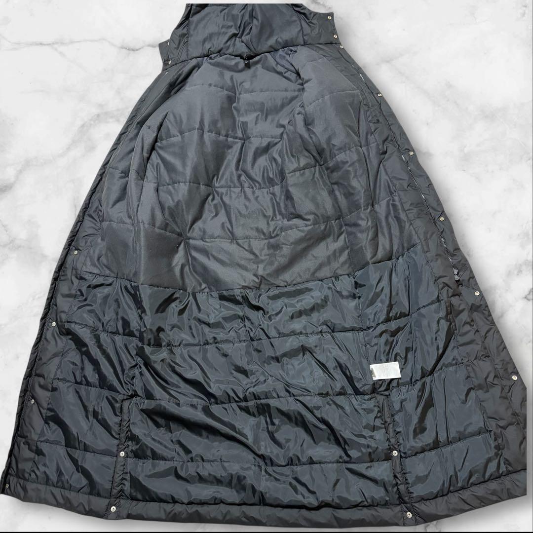 極美品　adidas アディダス　 XL 黒 ベンチコート　ロングダウンコート