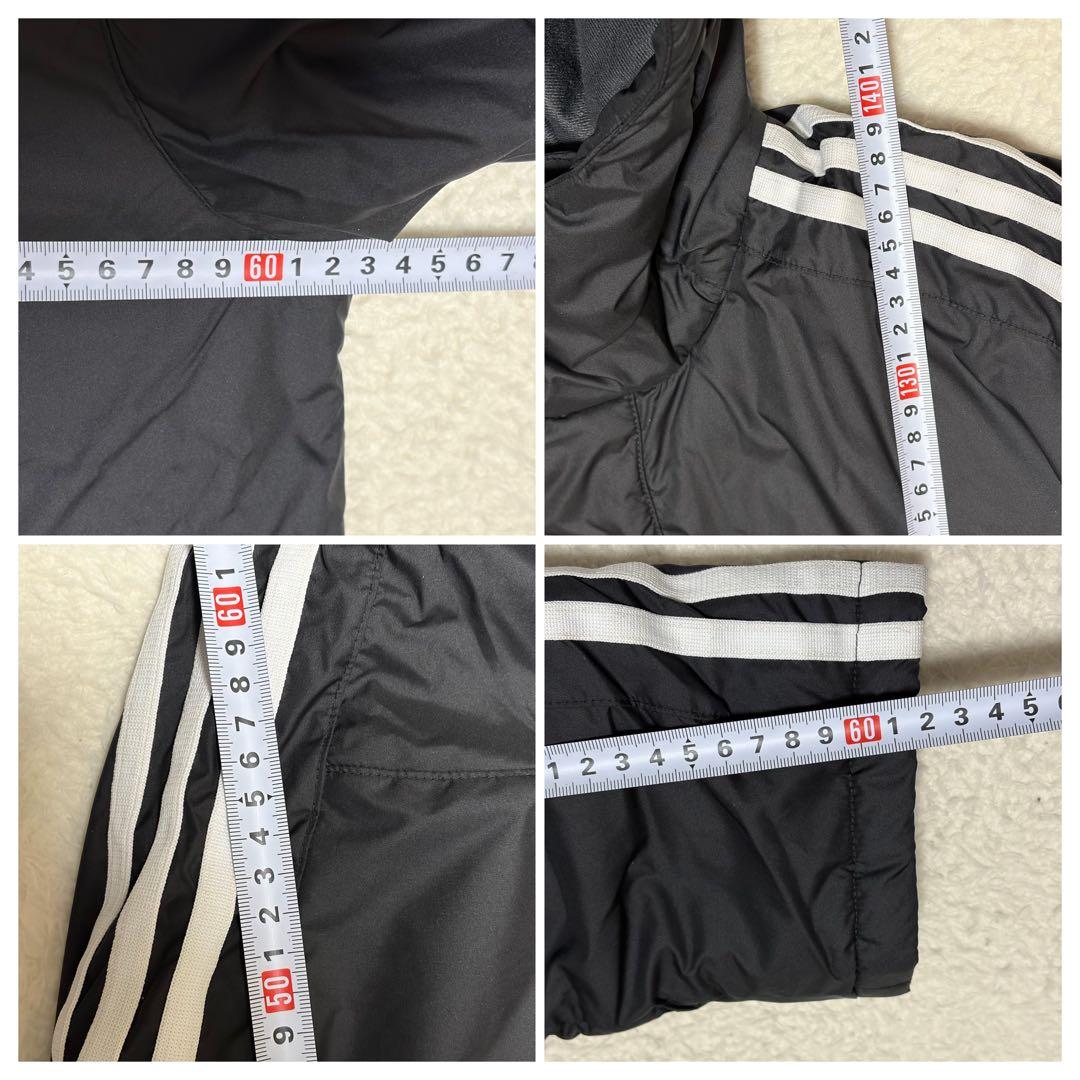 極美品　adidas アディダス　 XL 黒 ベンチコート　ロングダウンコート