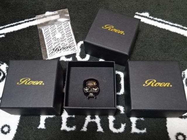 ロエンROEN火消し３点（金・銀・黒）＆灰皿　４点セット