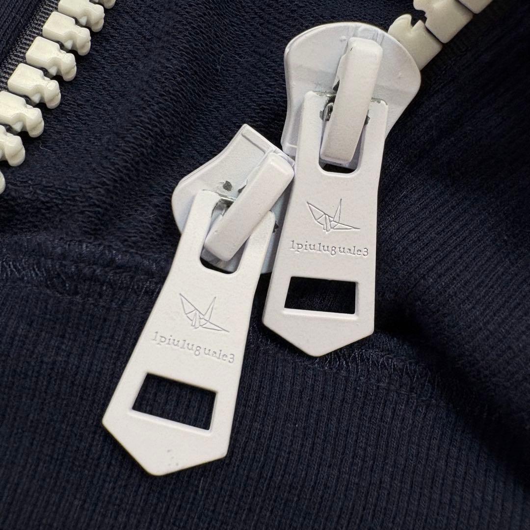 1PIU1UGUALE3 RELAX ランダムロゴ セットアップ スウェット L