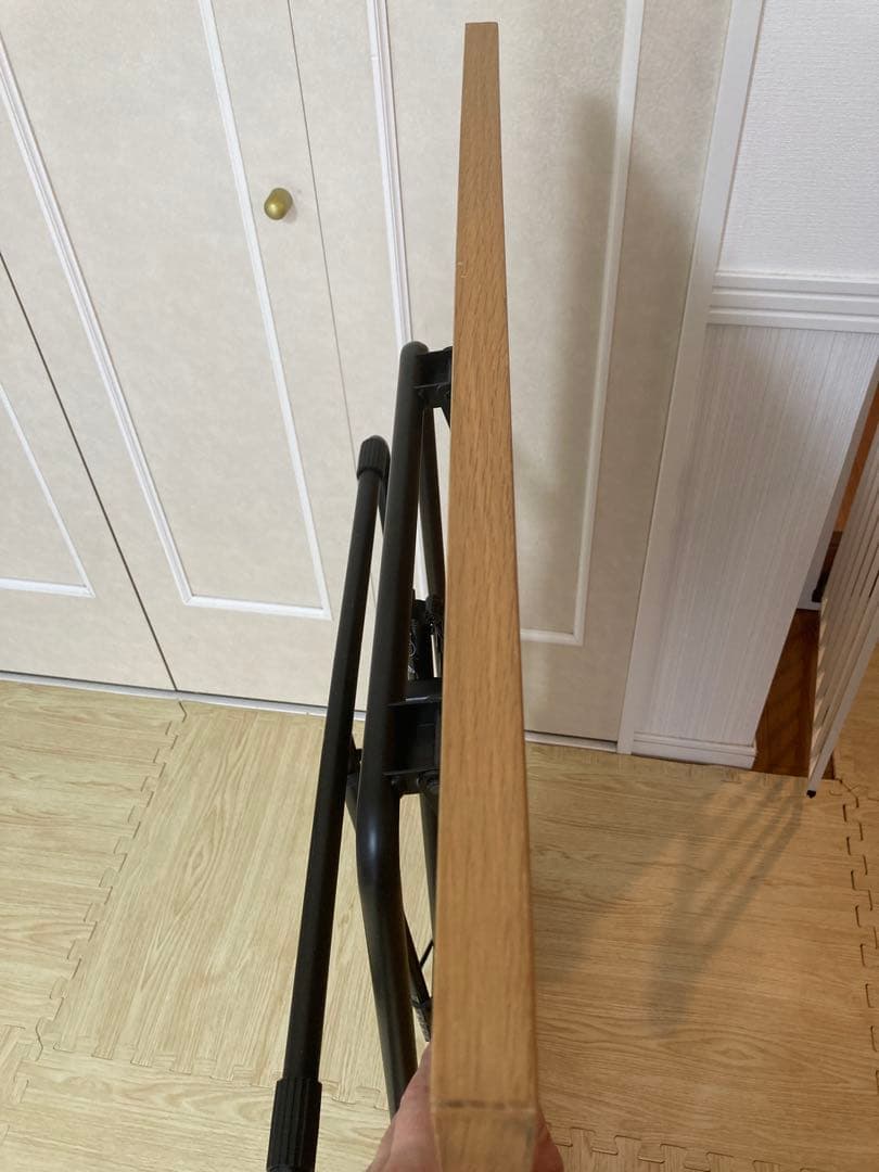 ⭐︎きい⭐︎ 無印良品オーク材折りたたみテーブル　[大阪市中央区］引き取り限定