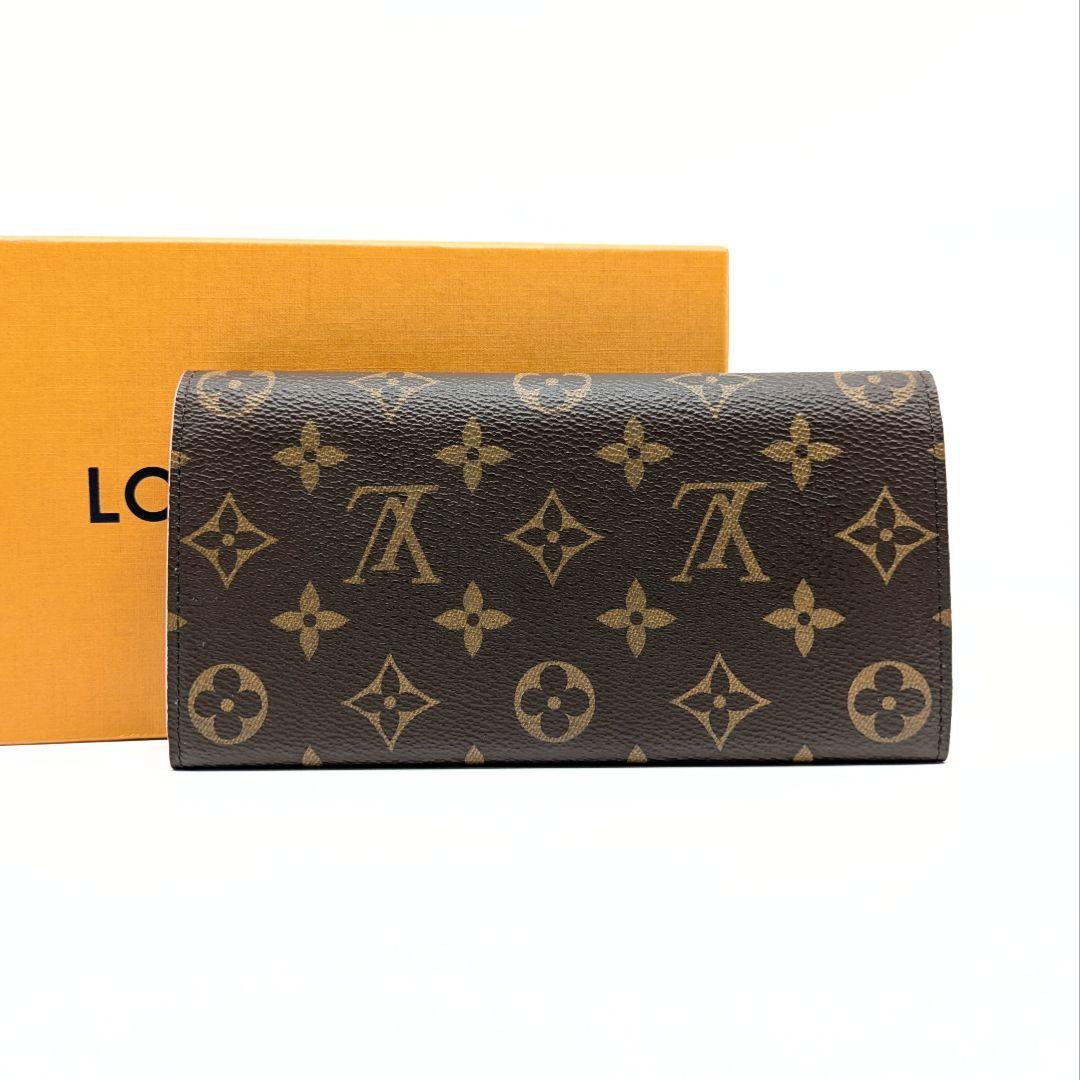 【箱付き未使用級】エミリー フラワー 長財布 モノグラム 小銭入れ おしゃれ