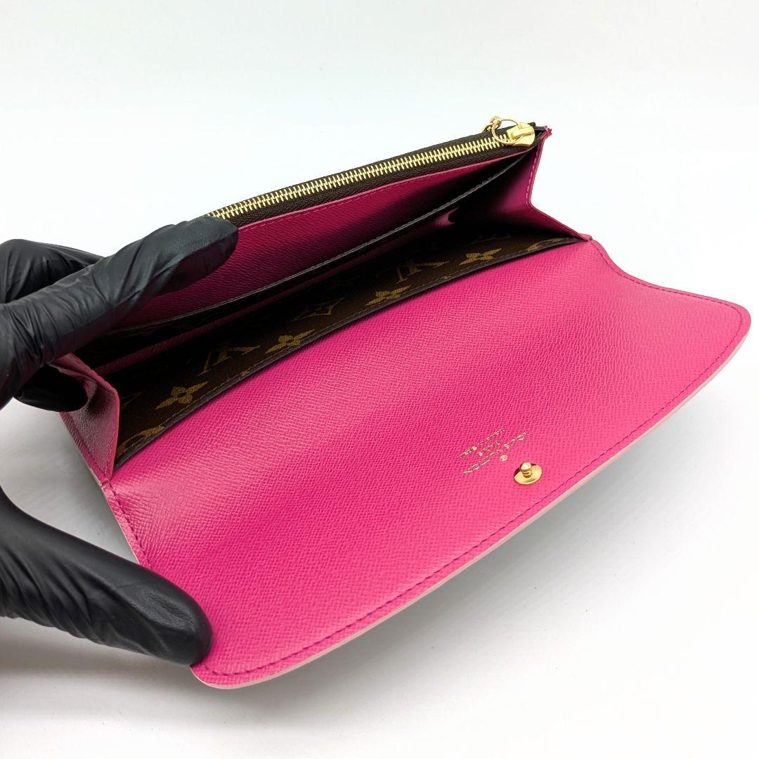 【箱付き未使用級】エミリー フラワー 長財布 モノグラム 小銭入れ おしゃれ